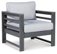 Amora Outdoor Sofa and 2 Chairs with Coffee Table