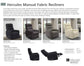 HERCULES - CHOCOLATE MANUAL SWIVEL GLIDER RECLINER