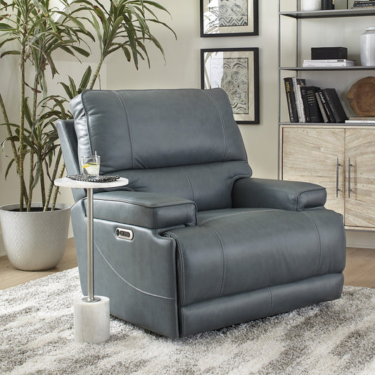 WHITMAN - VERONA AZURE - POWERED BY FREEMOTION POWER CORDLESS RECLINER