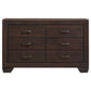 Kauffman 4-piece California King Bedroom Set Dark Cocoa