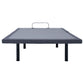 Clara California King Adjustable Bed Base Grey and Black