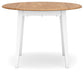 Ashley Express - Gesthaven Round DRM Drop Leaf Table