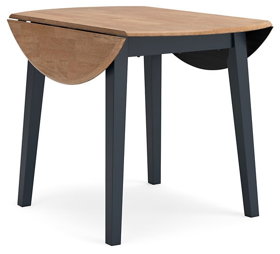 Ashley Express - Gesthaven Round DRM Drop Leaf Table