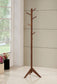 Devlin Coat Rack with 6 Hooks Walnut