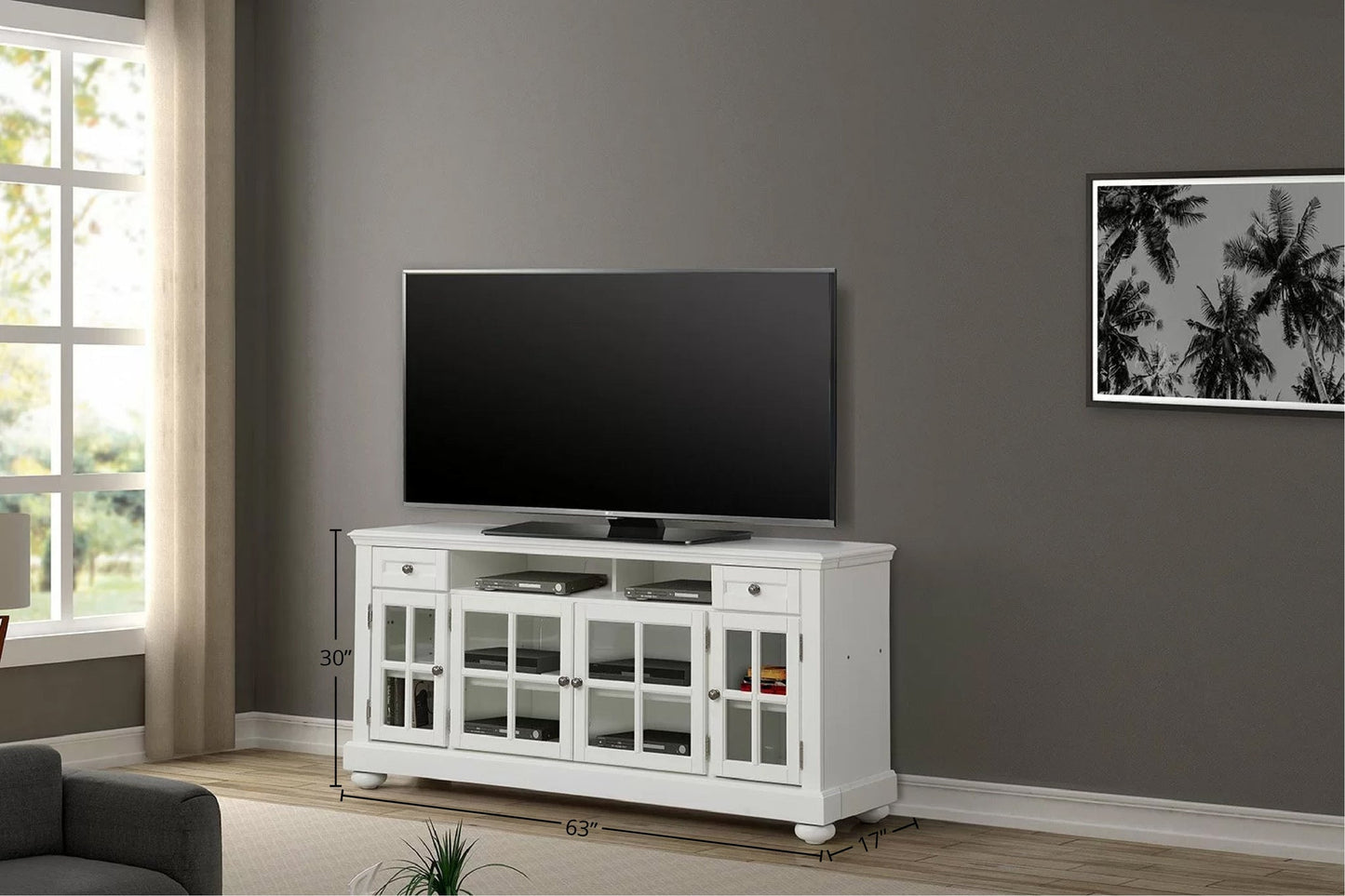 CAPE COD 63 IN. TV CONSOLE