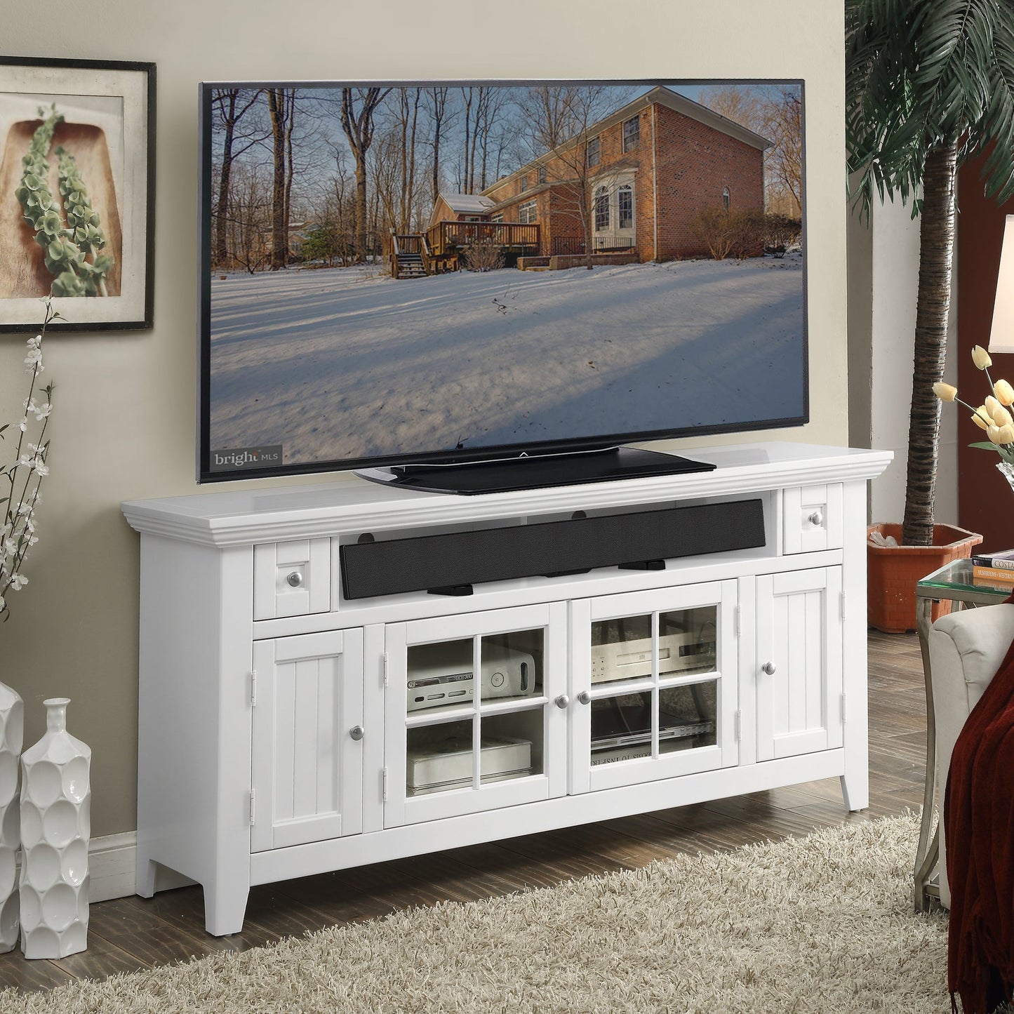 TIDEWATER 62 IN. TV CONSOLE