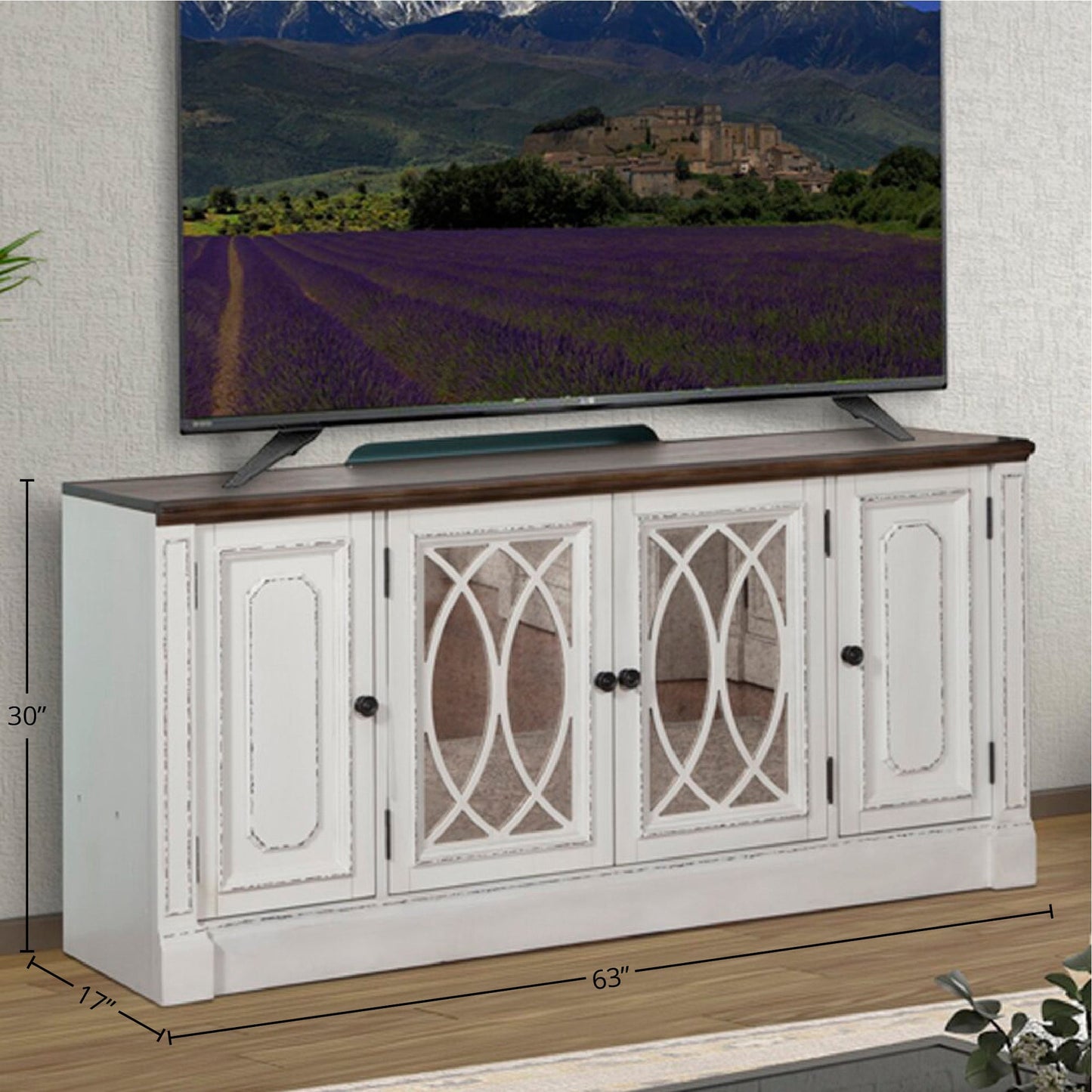 PROVENCE 63 IN. TV CONSOLE