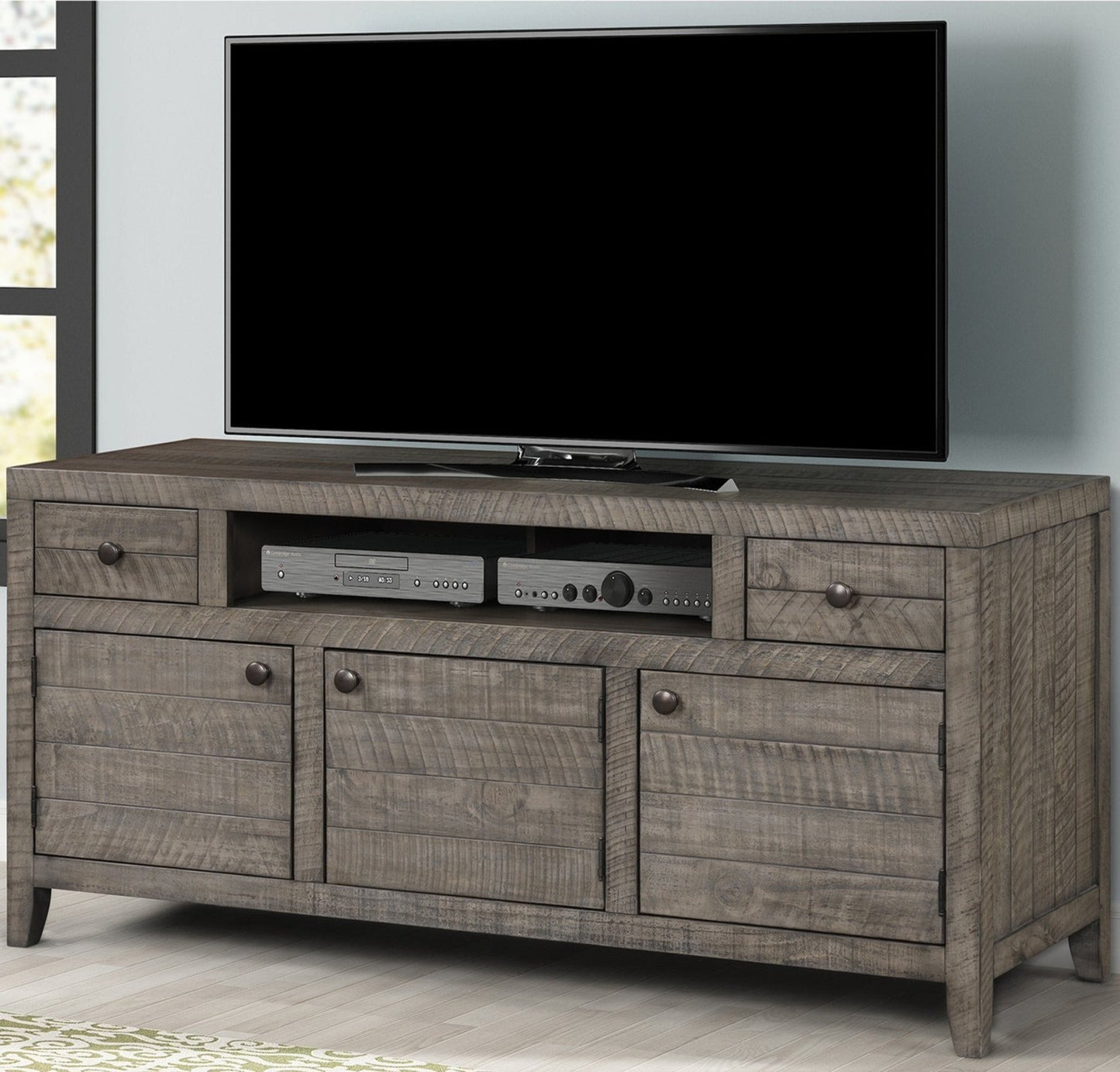 TEMPE - GREY STONE 63 IN. TV CONSOLE