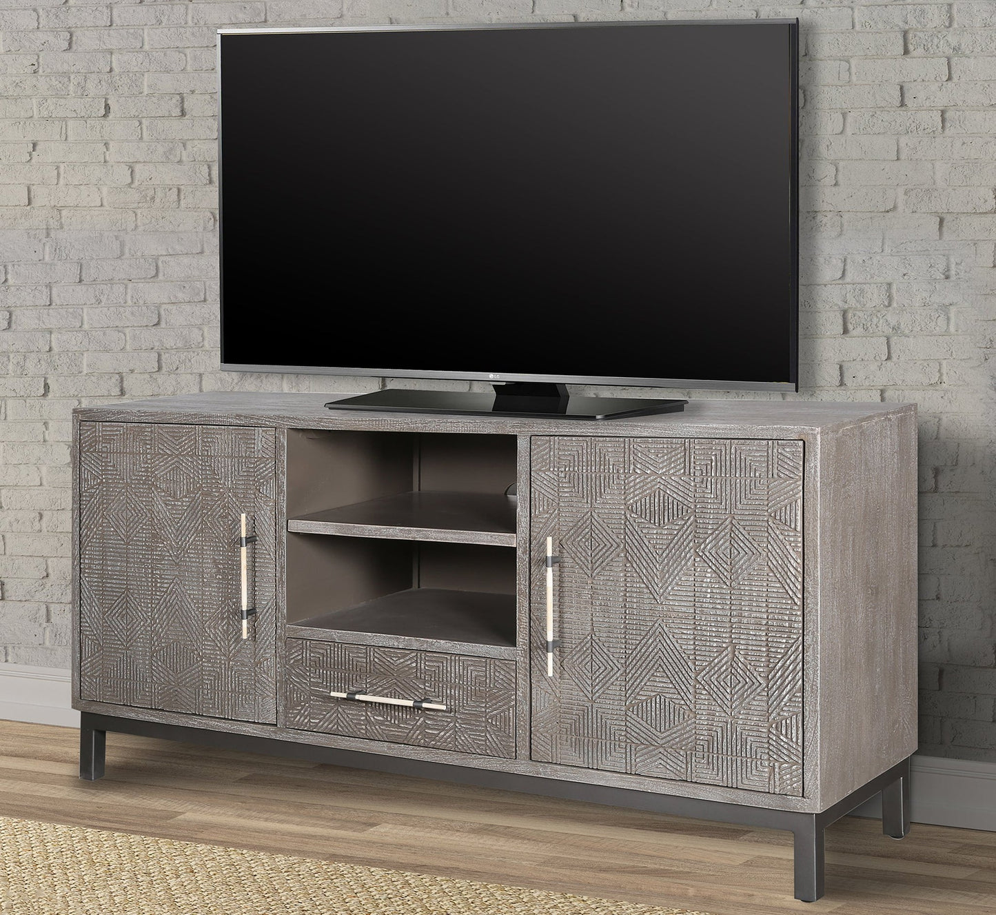 CROSSINGS SERENGETI 66 IN. TV CONSOLE