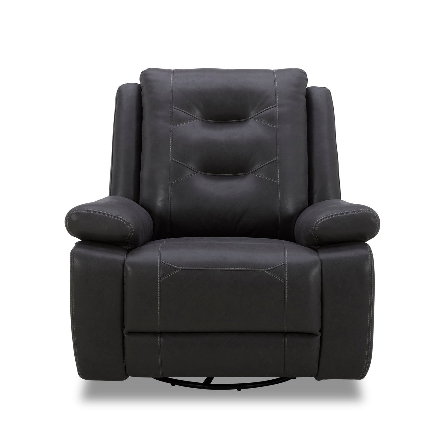 CALDWELL - TAHOE CHARCOAL POWER SWIVEL GLIDER RECLINER