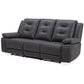 CALDWELL - TAHOE CHARCOAL POWER RECLINING SOFA