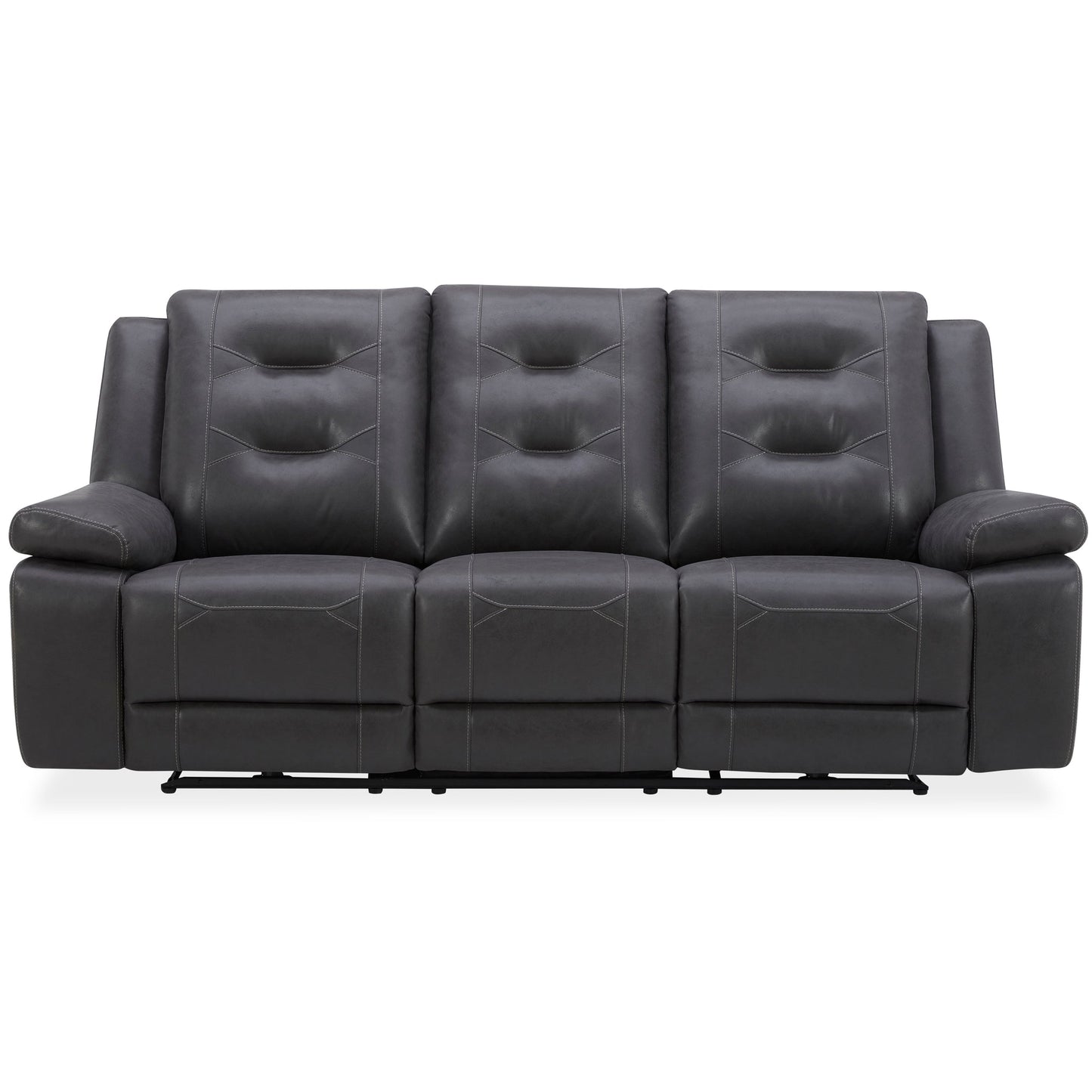 CALDWELL - TAHOE CHARCOAL POWER RECLINING SOFA