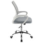 Felton Upholstered Adjustable Home Office Desk Chair Grey