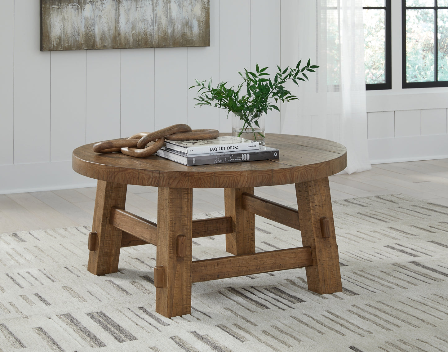 Ashley Express - Mackifeld Coffee Table with 2 End Tables
