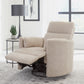 RADIUS - BURLAP MANUAL SWIVEL GLIDER RECLINER