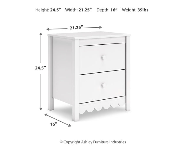 Ashley Express - Hallityn Twin Panel Headboard with Dresser and Nightstand