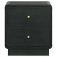 Cavelle 2-drawer Nightstand Bedside Table Black