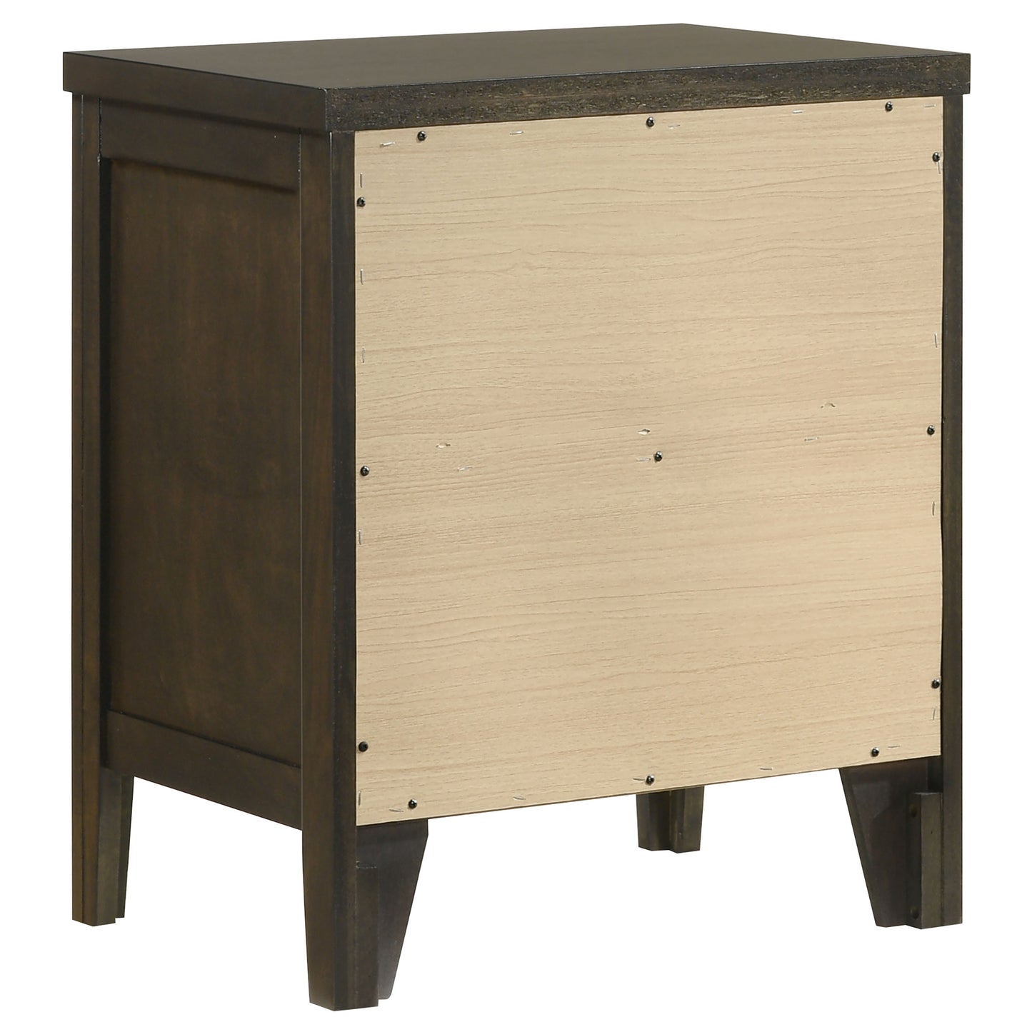 Wilkes 2-drawer Nightstand Bedside Table Dark Cocoa