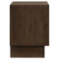 Glenwood 2-drawer Nightstand Bedside Table Warm Brown