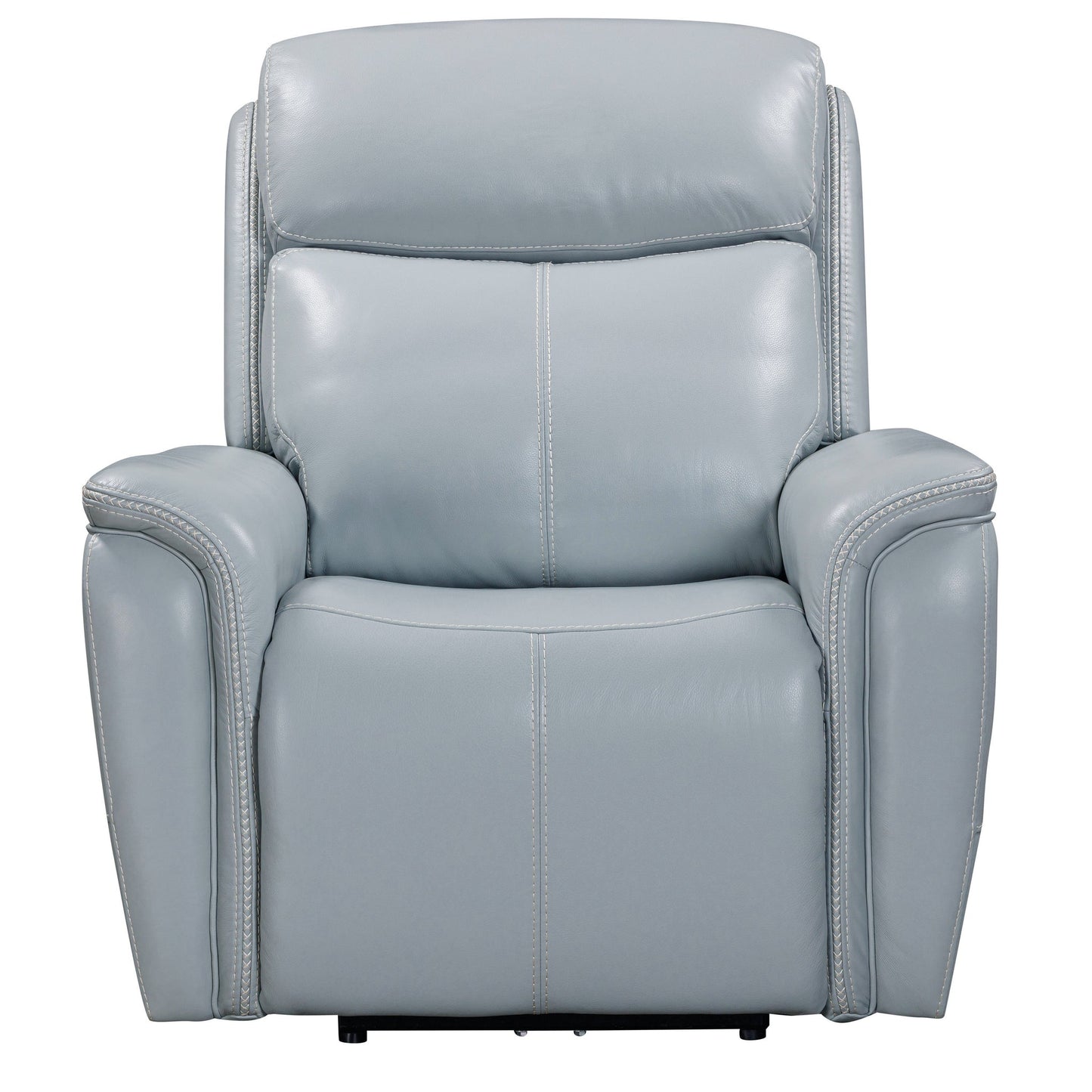 CASCADE - SEA MIST GREY POWER RECLINER W. POWER HEADREST