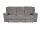 RICHLAND - BRISTOL GREY POWER SOFA WITH POWER HEADRESTS