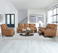 AUSTIN - CARAMEL CREAM POWER SOFA