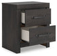 Ashley Express - Hollivern Two Drawer Night Stand