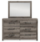 Graystorm Dresser and Mirror