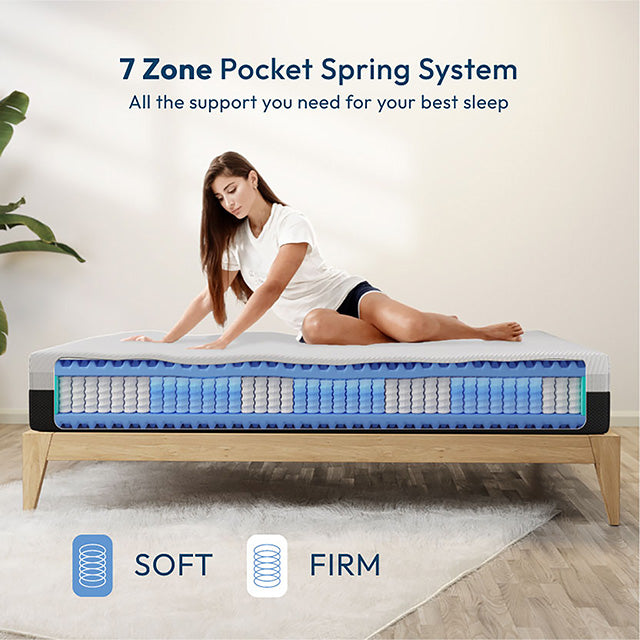 Verbena - 12" Full Hybrid Pocket Coil Mattress