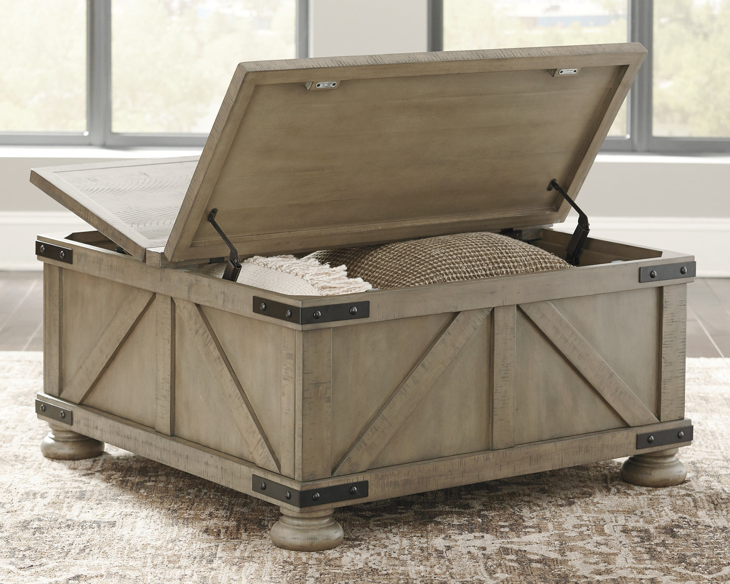 Ashley Express - Aldwin Cocktail Table with Storage