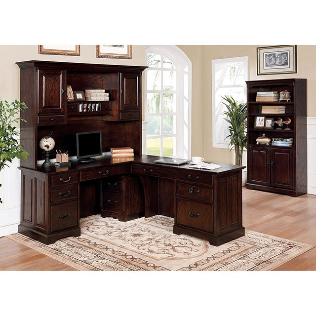 Tami - Credenza Desk Hutch