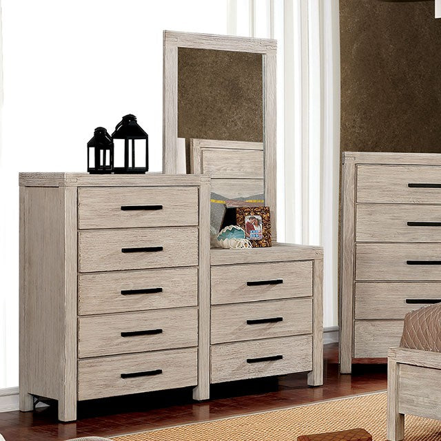 Strasburg - 8-Drawer Dresser Mirror