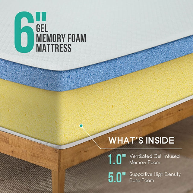 Artemisia - 6" Full Memory Foam Mattress