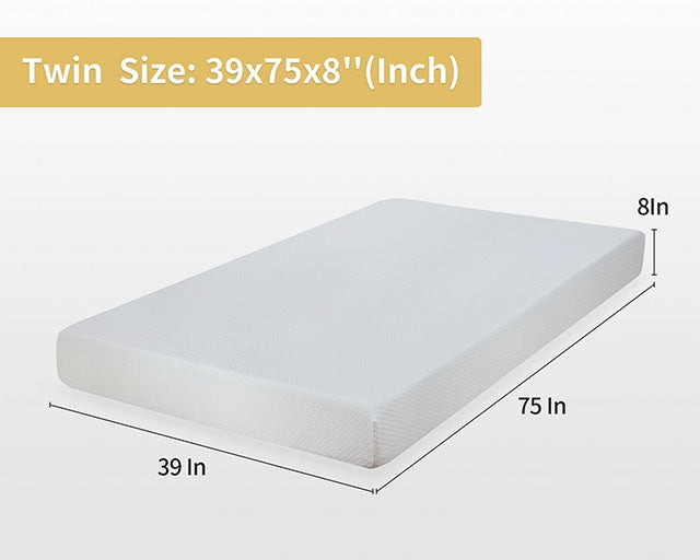 Artemisia - 8" Twin Memory Foam Mattress