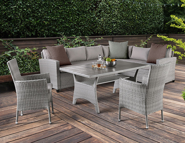 Shonda - 5 PC. Patio Dining Set