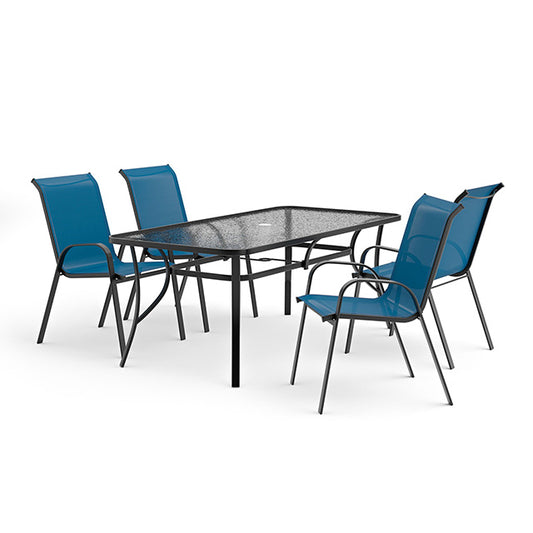 Pierro - 5 Pc. Outdoor Dining Set