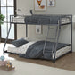 Panos - Twin/Full Metal Bunkbed