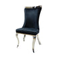 Basilicata - Chair, Silver/Black (2/CTN)