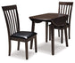 Ashley Express - Hammis Dining Table and 2 Chairs