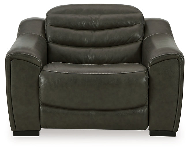 Center Line 3-Piece Sectional with Recliner