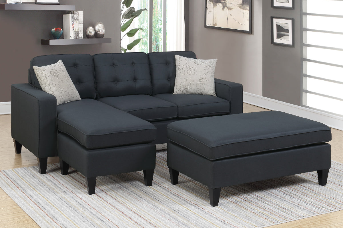 3-Pcs Sofa Set