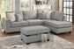 3-Piece Sectional Set W/ Ottoman