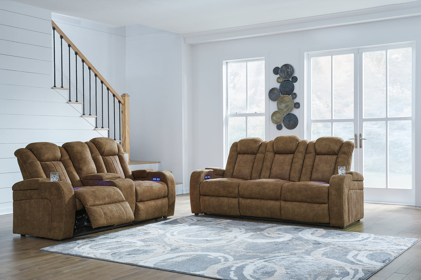 Wolfridge Sofa, Loveseat and Recliner