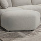 PLAYFUL - CANES COBBLESTONE OTTOMAN