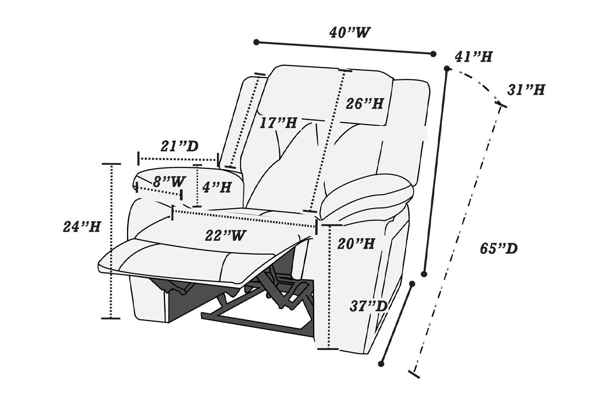 3-PC POWER MOTION SET-Recliner