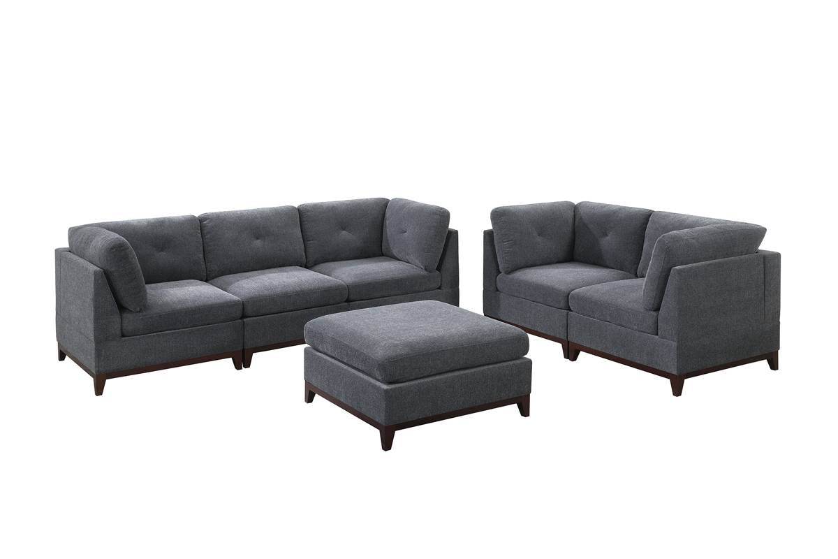 6-PCS MODULAR SECTIONAL & SOFA SET