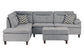 3-Piece Sectional Set W/ Ottoman