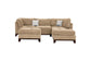 3-Piece Sectional Set W/ Ottoman