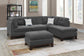 3-Piece Sectional Set W/ Ottoman