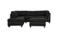 Reversible Sectional Set W/ Ottoman